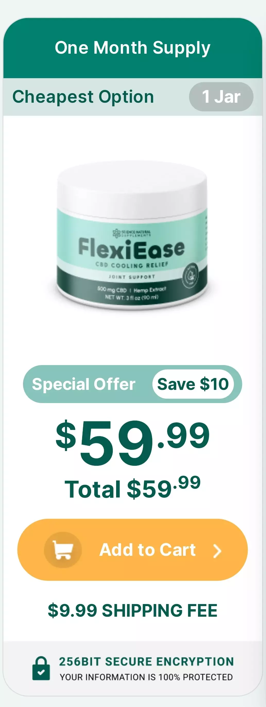 FlexiEase 1 bottle pricing